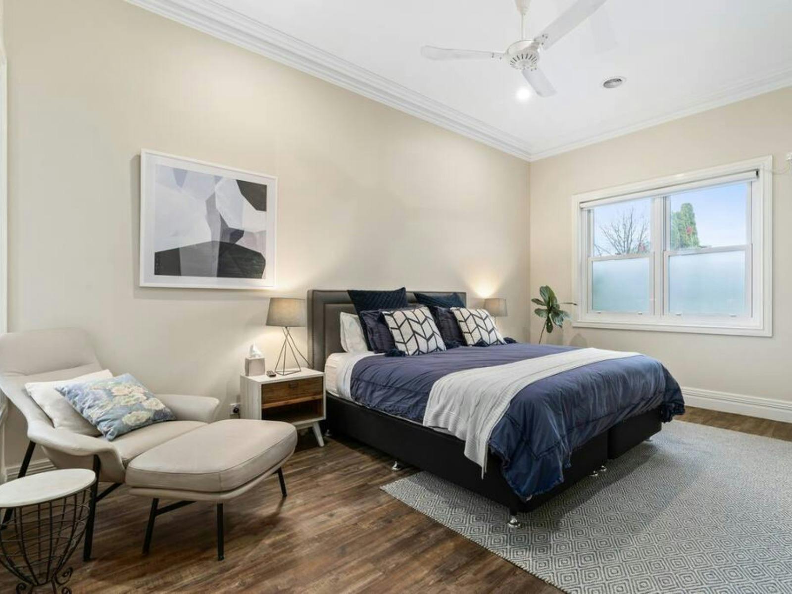 King Bed with Ensuite at Heritage Home on March