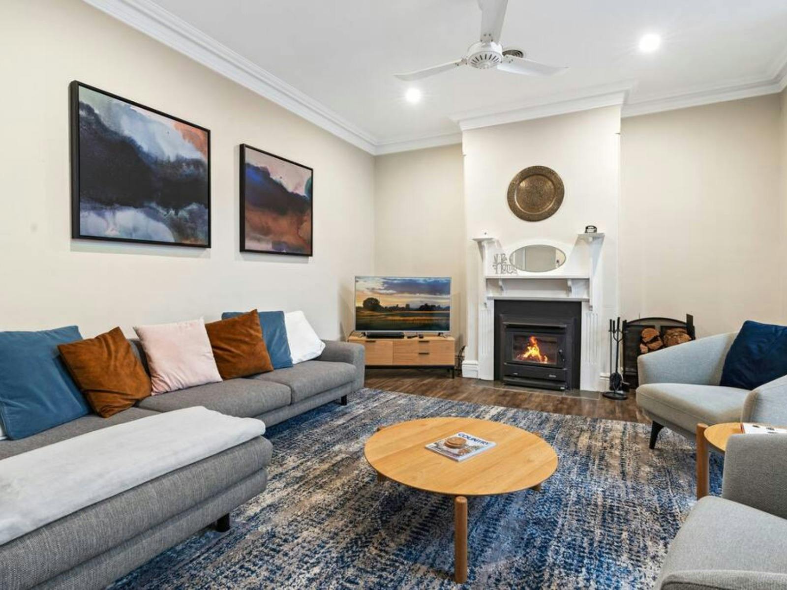 Larger Living area at Heritage Home on March