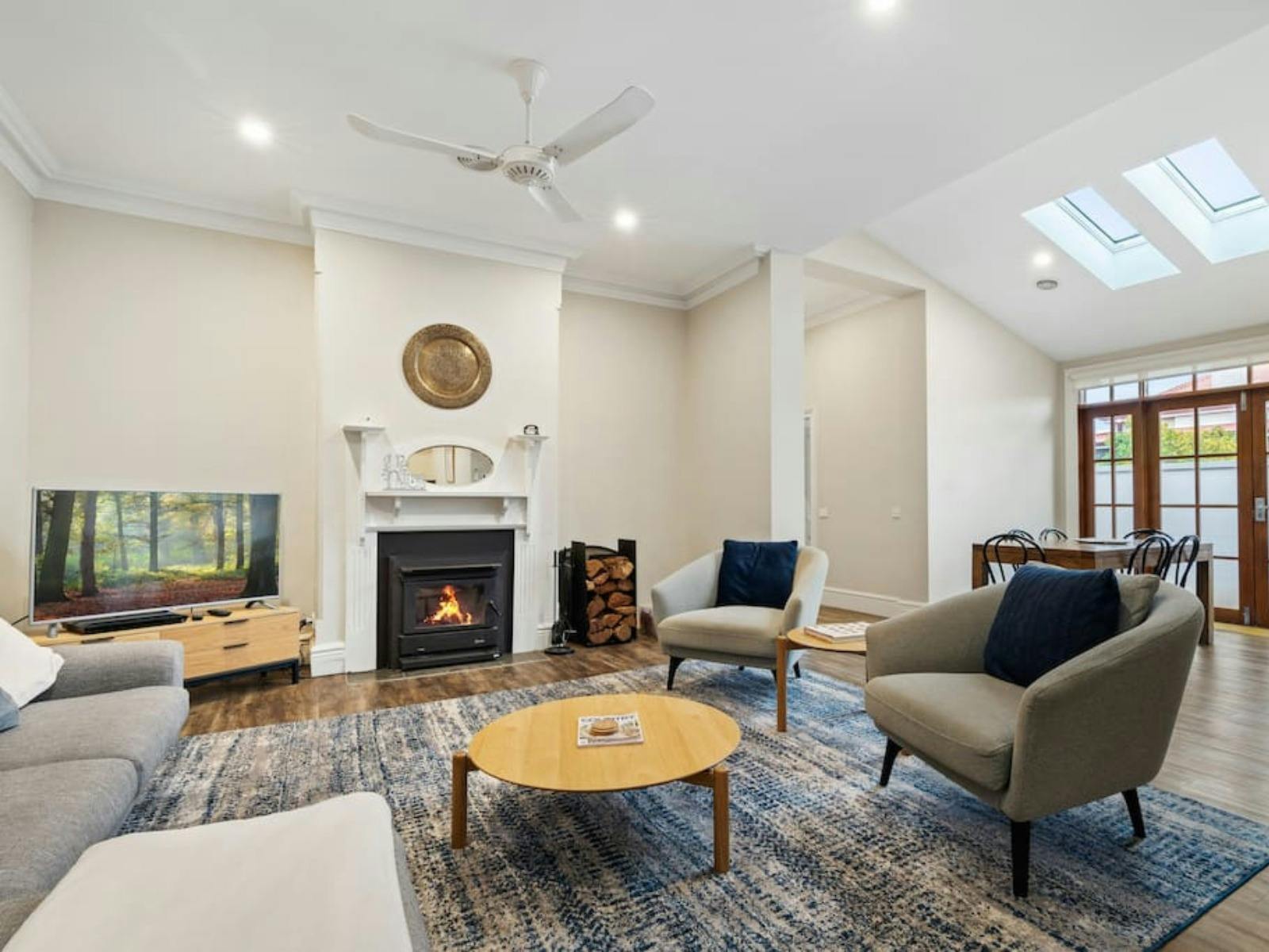 Large Living Area at Heritage Home on March