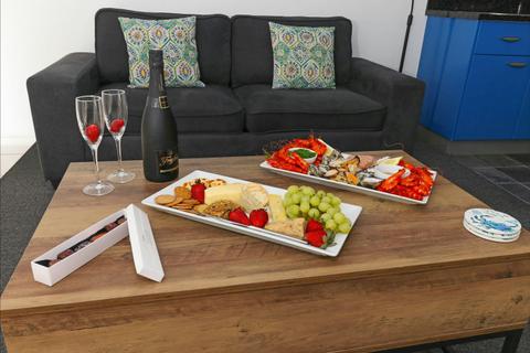 Seafood and cheese platters can be pre-ordered