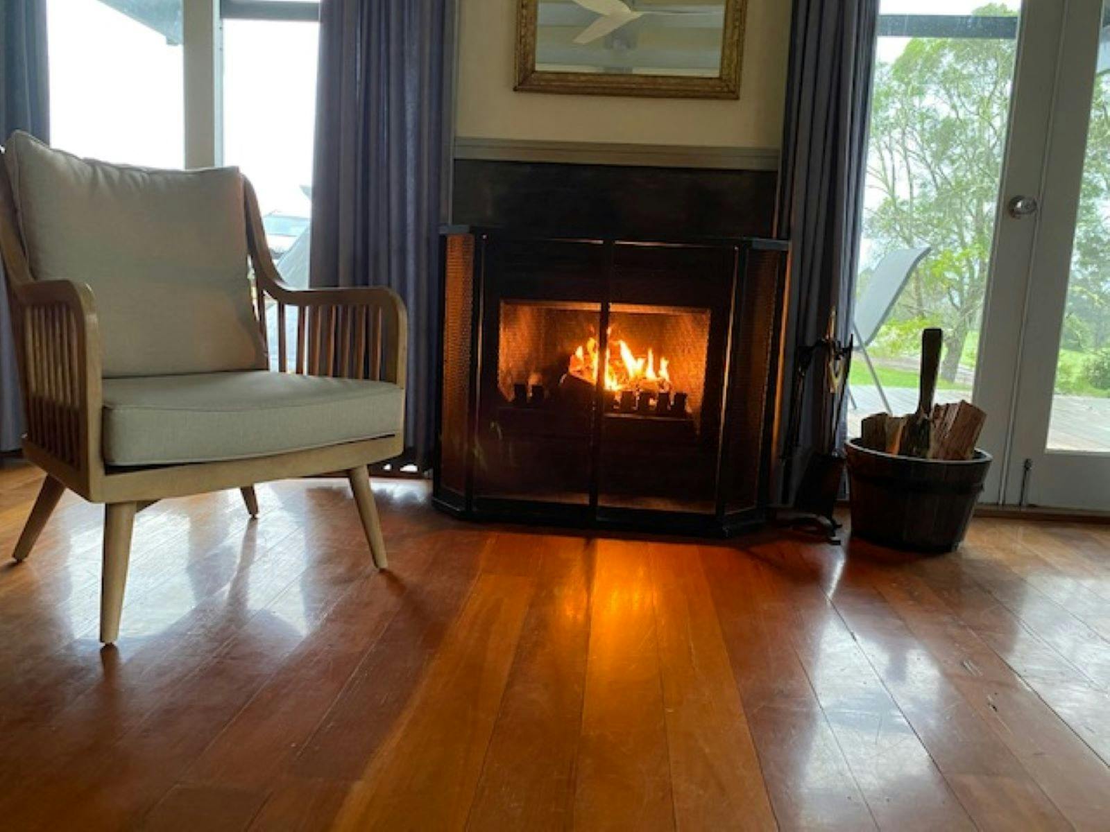 No better place to relax than beside a log fire