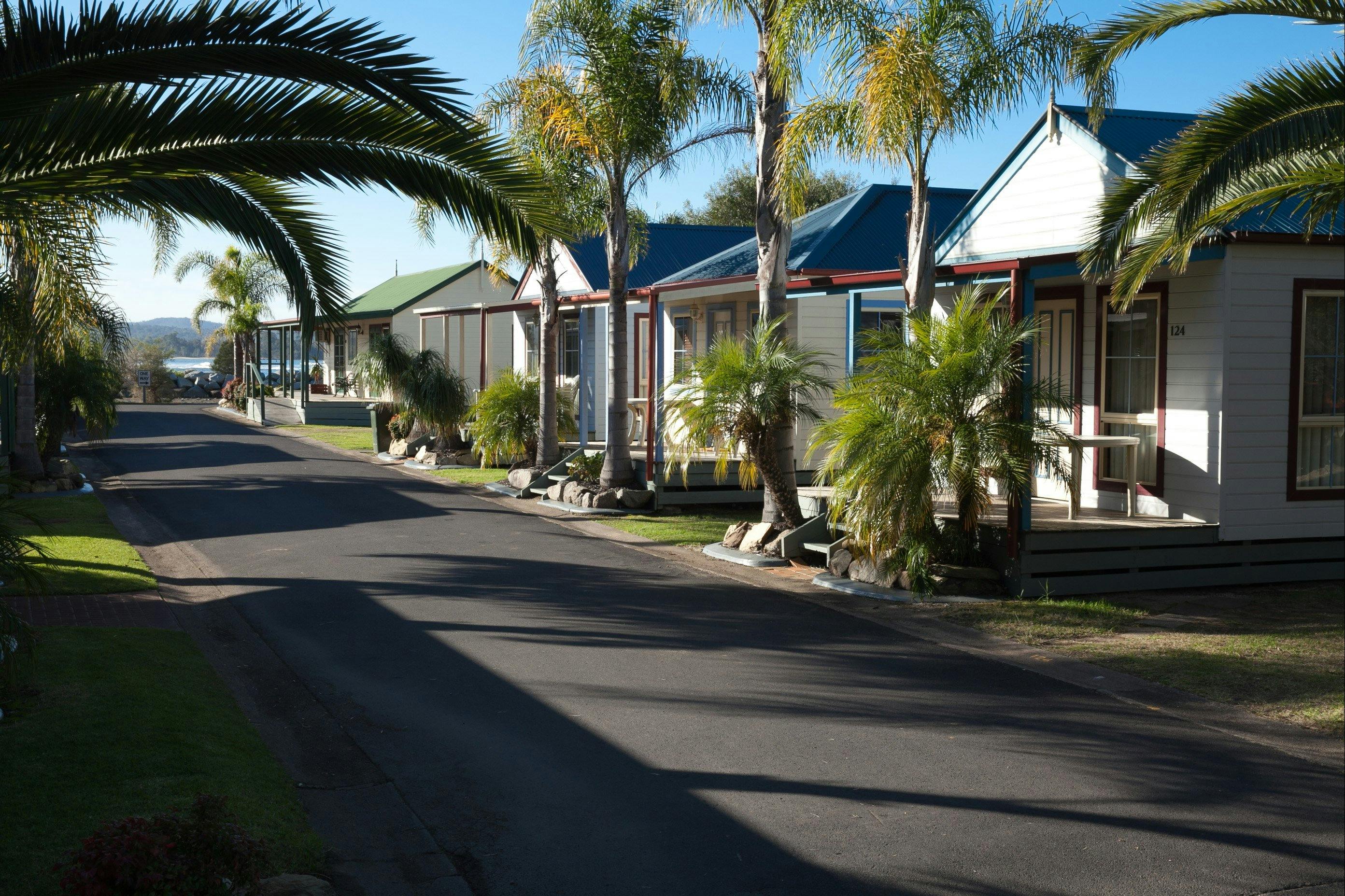 Self-contained villas