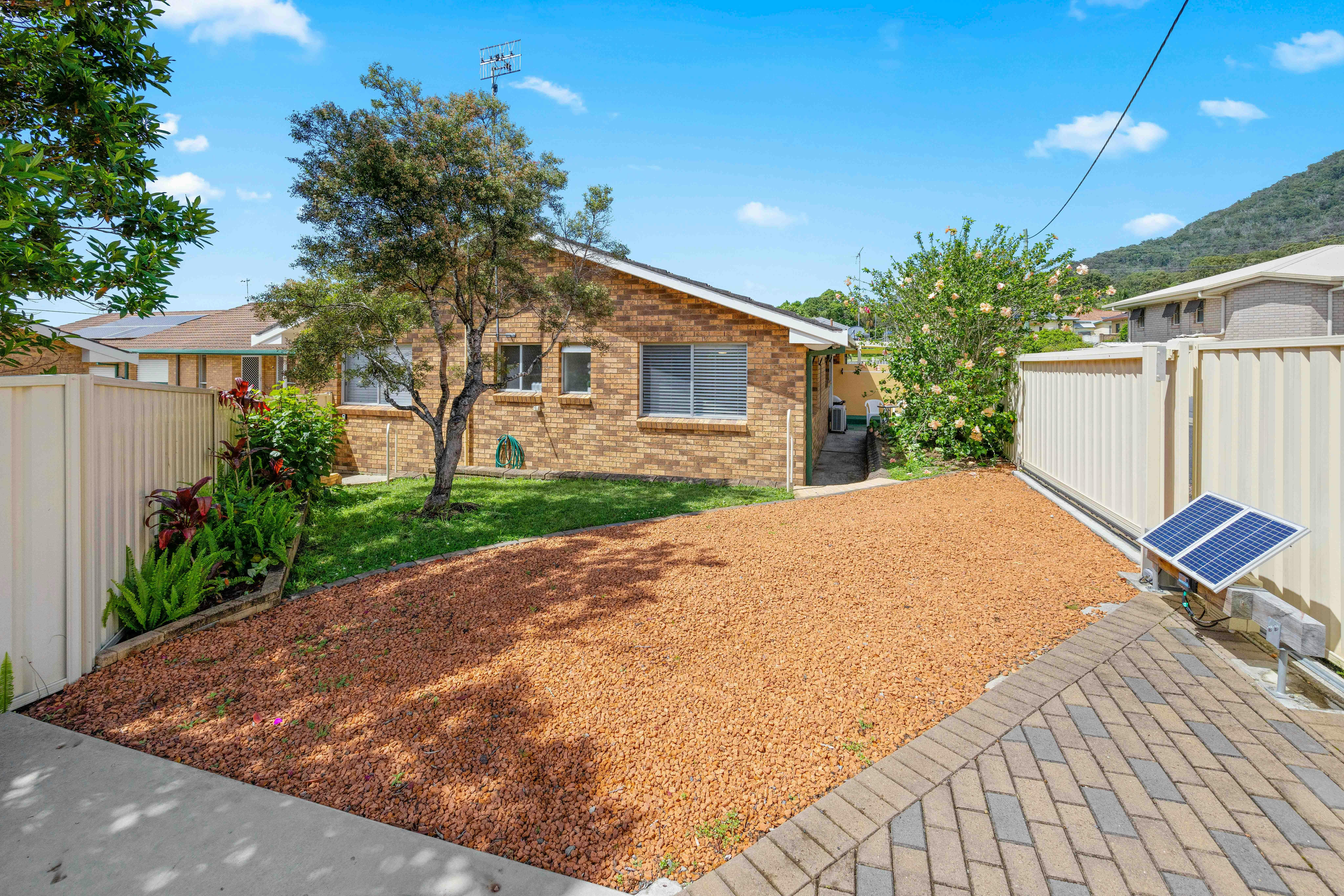 Side area of property for use