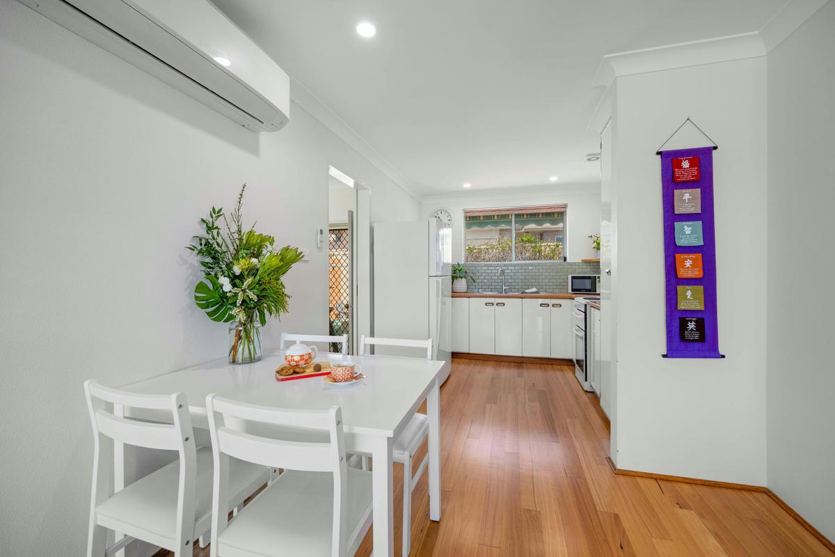 Dining looking into Kitchen area
