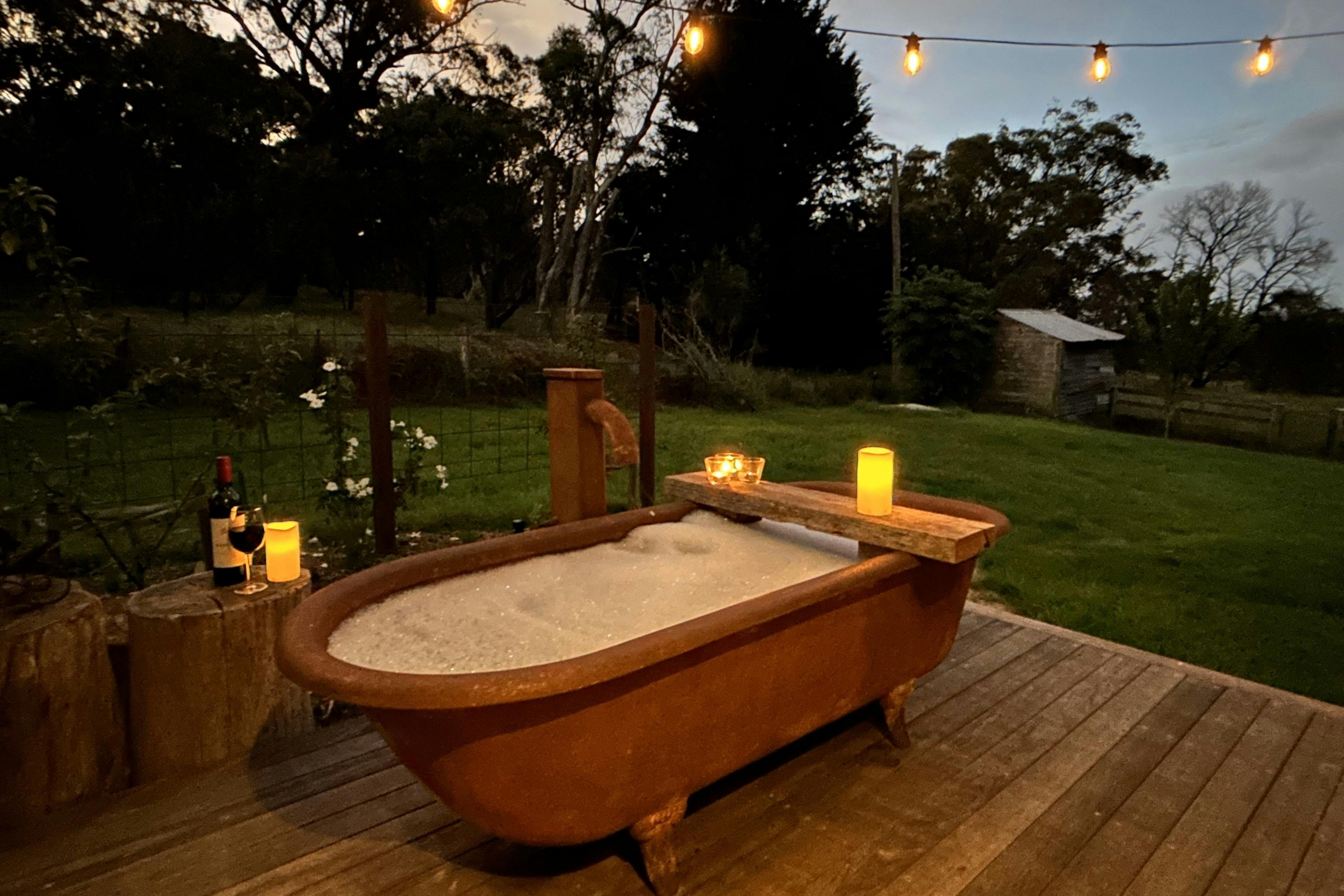 The Farmhouse - outdoor bath