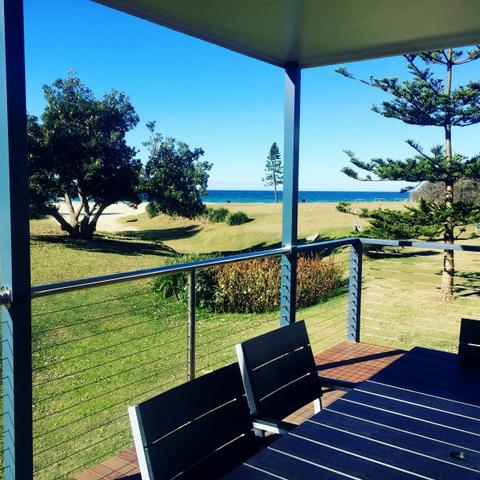 View from deck
