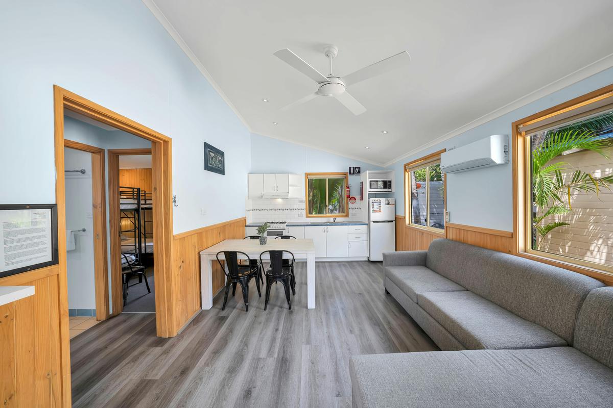 Cascade Cabin Living Room