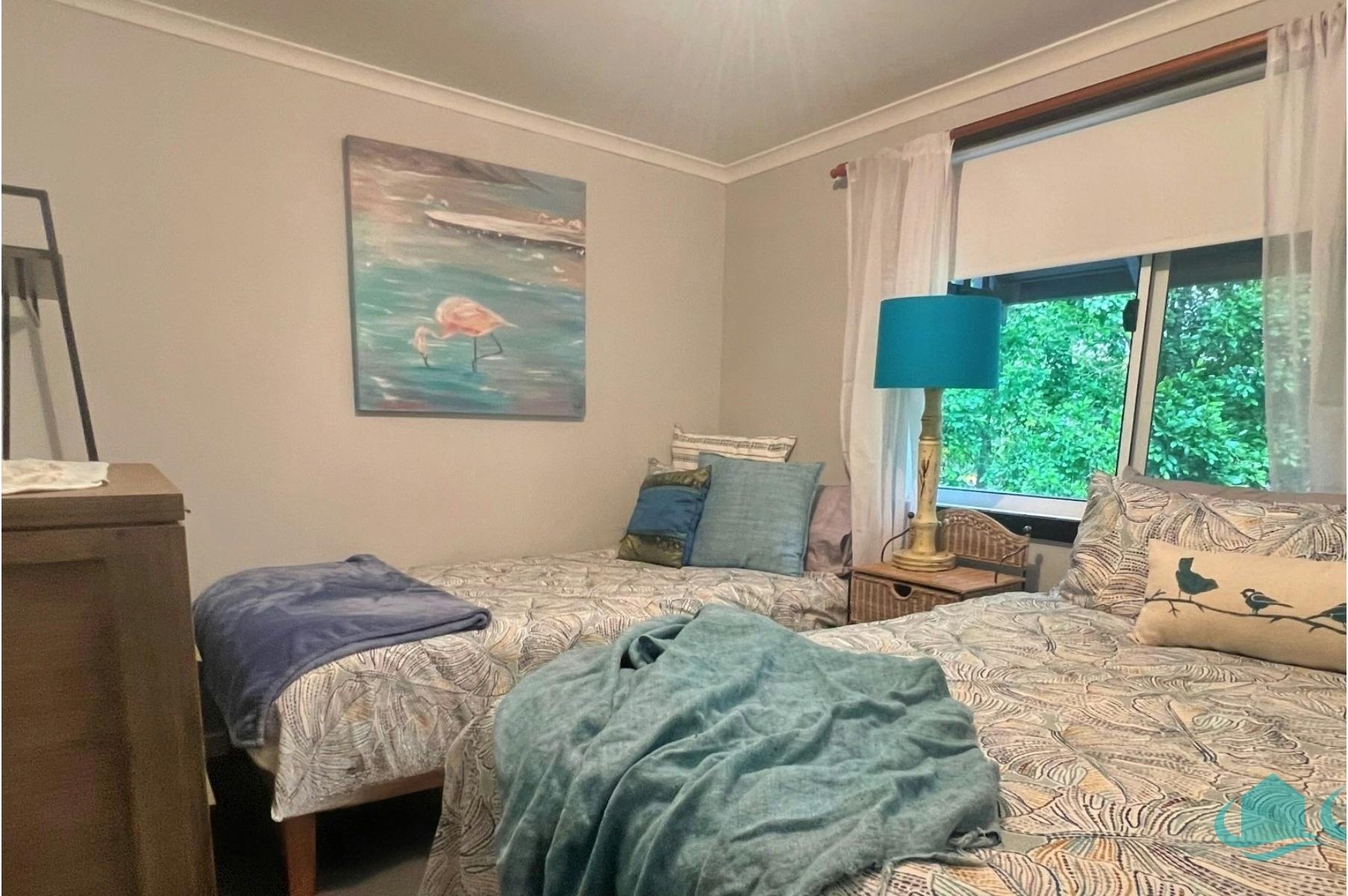 Third Bedroom with double and single bed