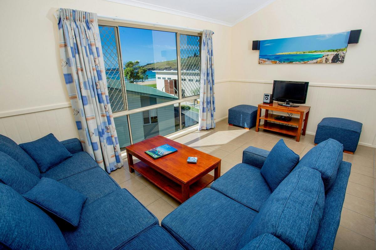 BIG4 Easts Beach Kiama Accommodation - Seashell Retreat living
