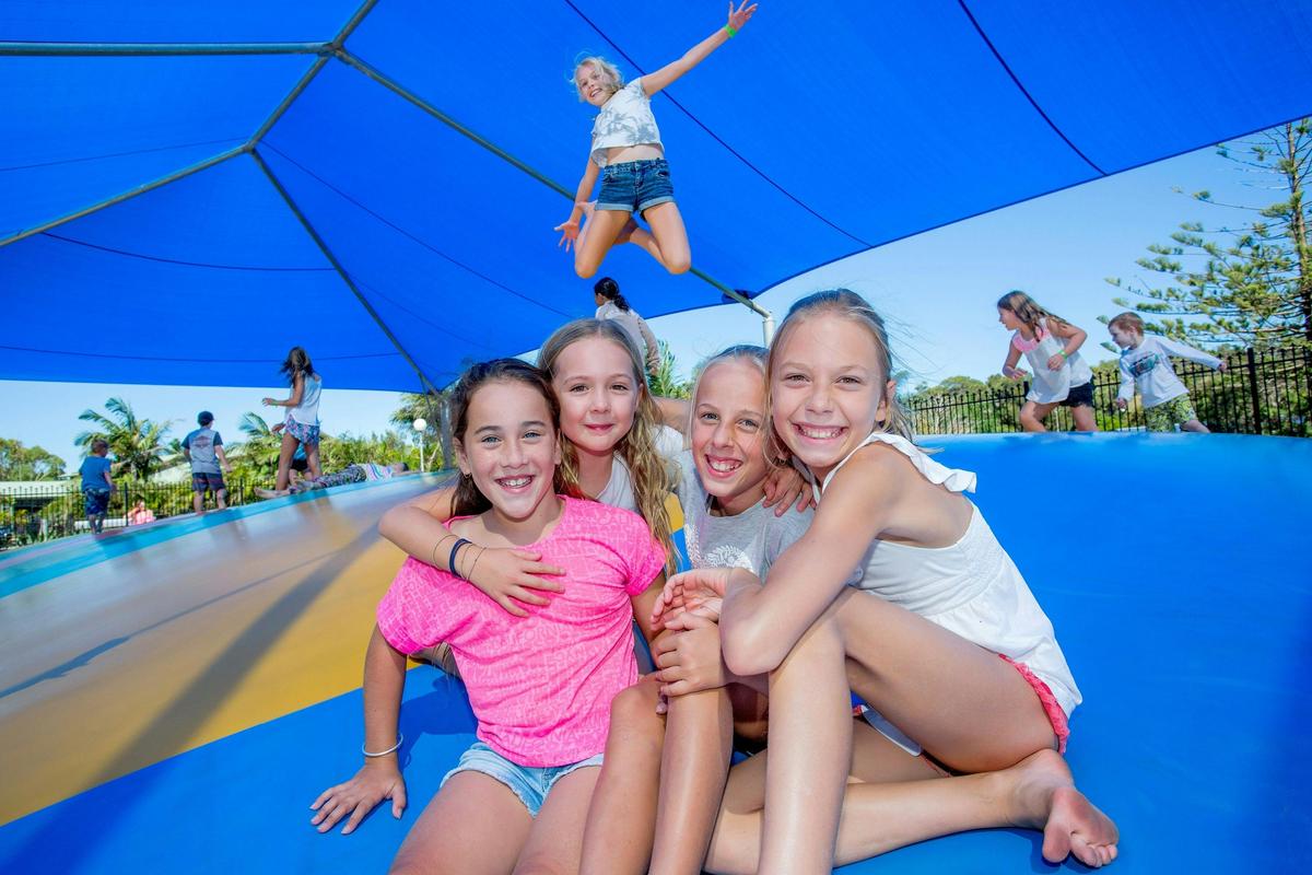 BIG4 Easts Beach Kiama jumping pillow