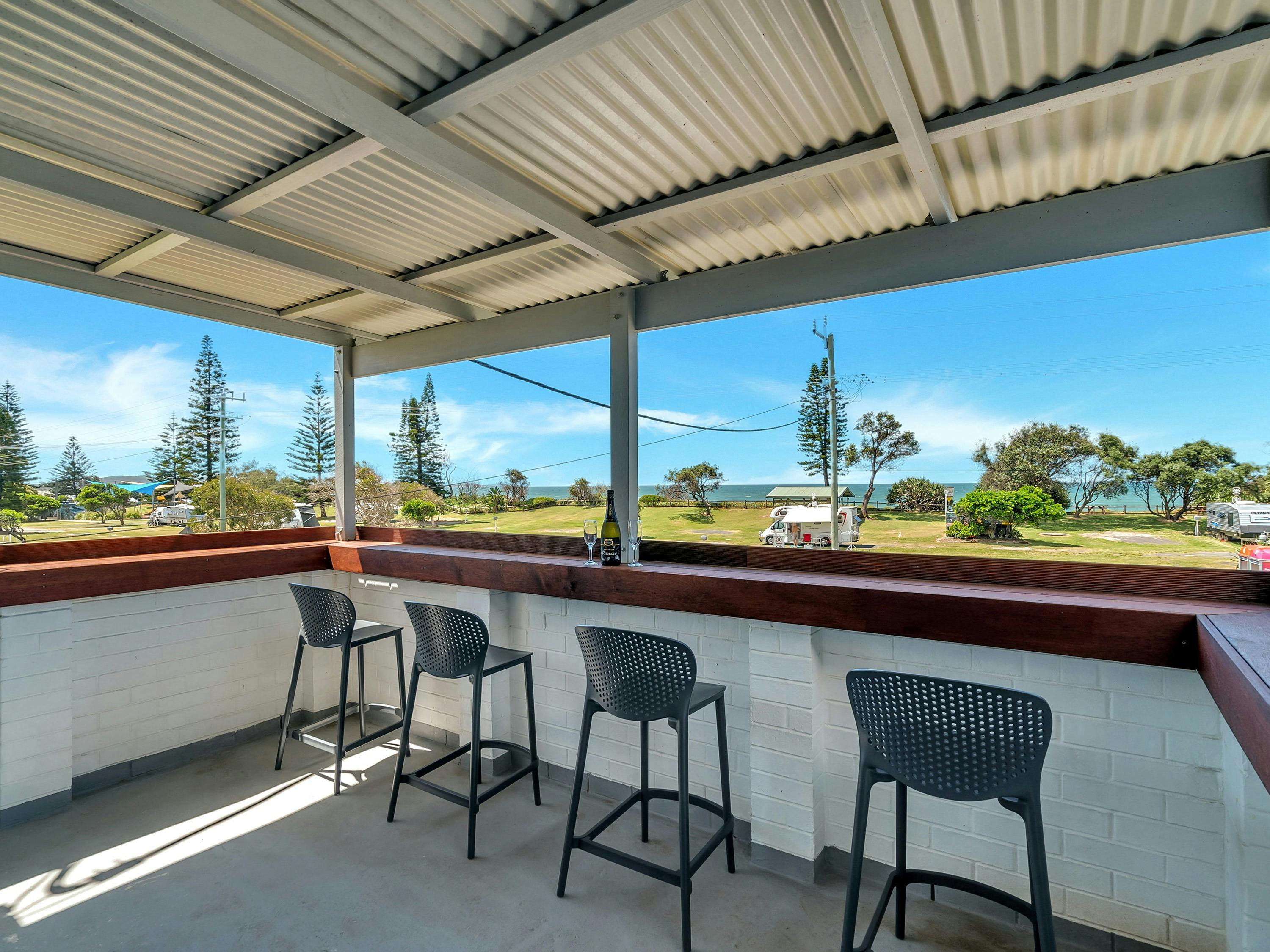 Killer view from front veranda of 3bdrm apartment