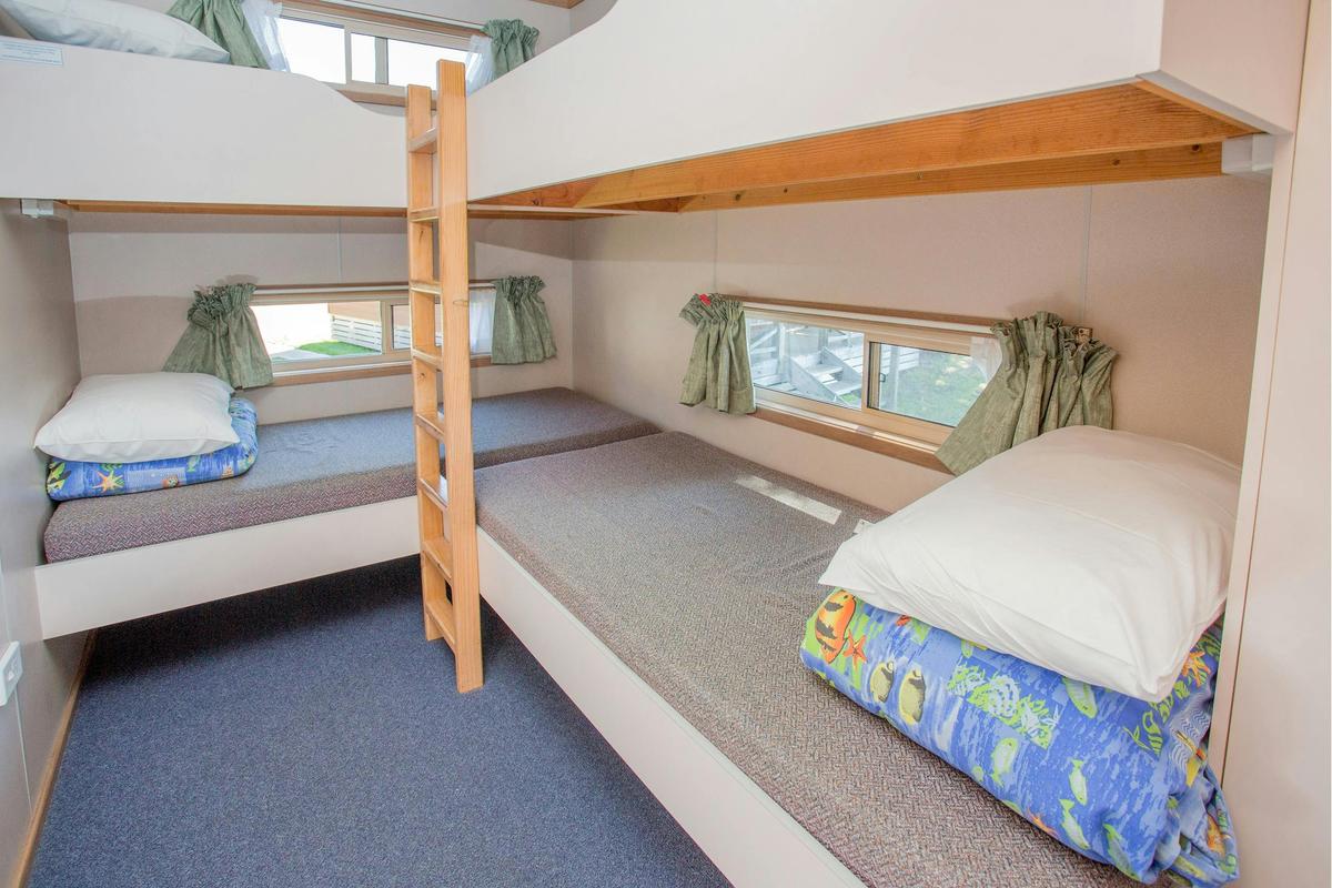 Waterfront Bungalow Bunk rooms