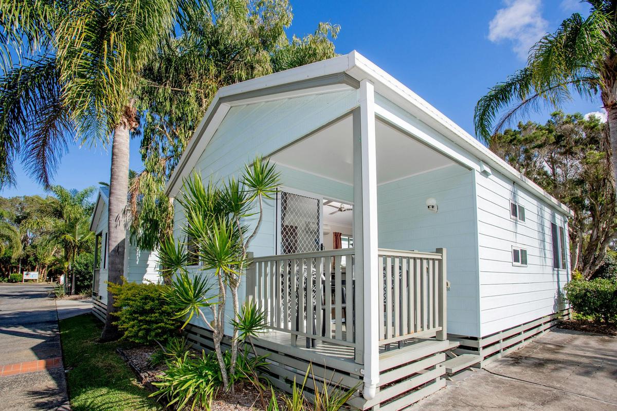 Deluxe Spa Cabin exterior