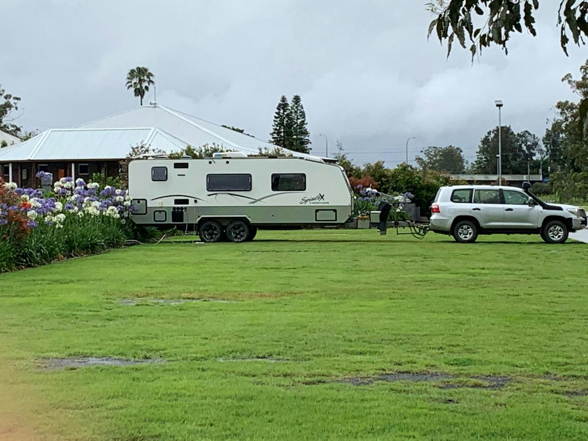 Premium site grassed