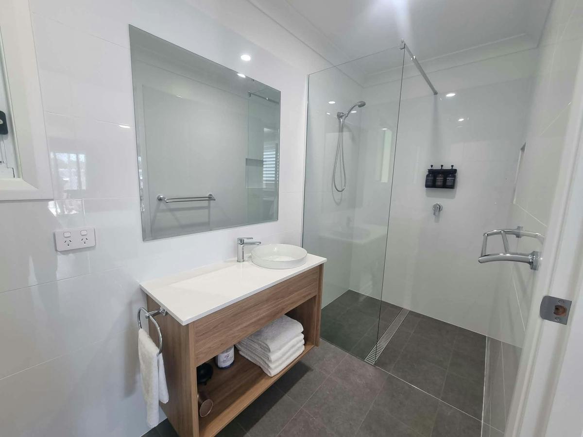 Bathroom in studio villa