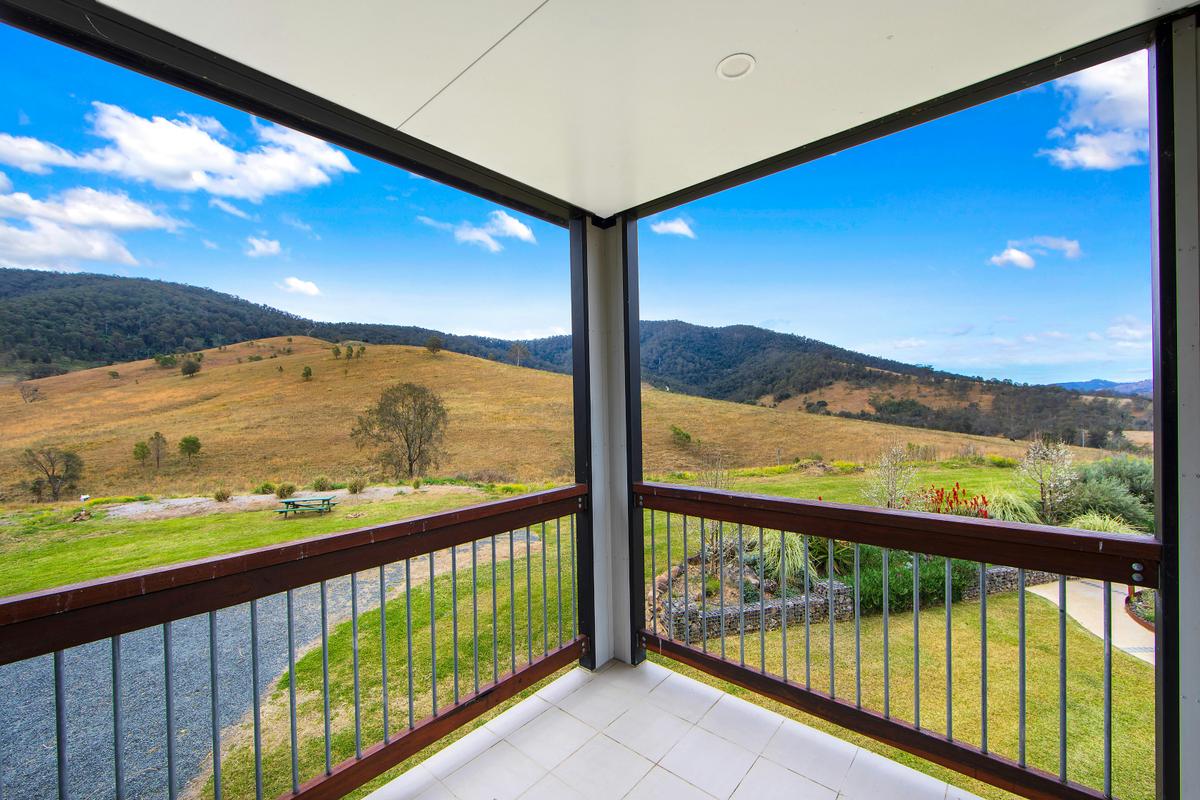 Balcony with stunning views
