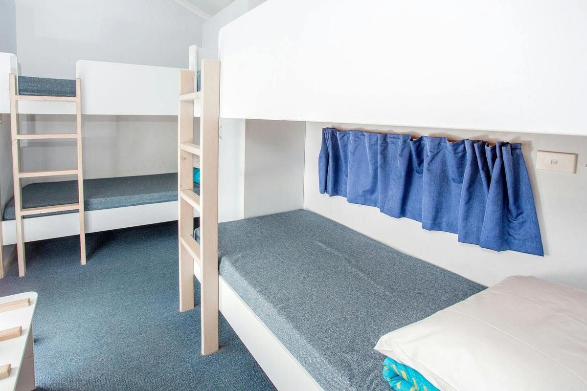 Waterfront Deluxe Cabin Bunk Room