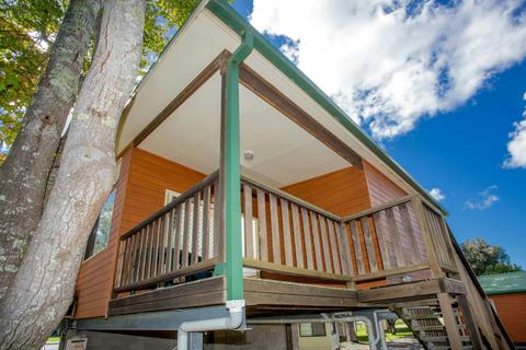 Elevated Twin Unit Exterior