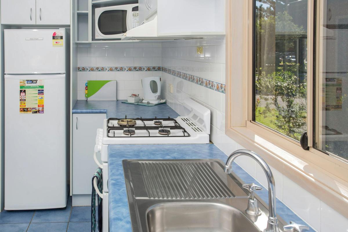 Waterfront Couples Retreat Kitchen