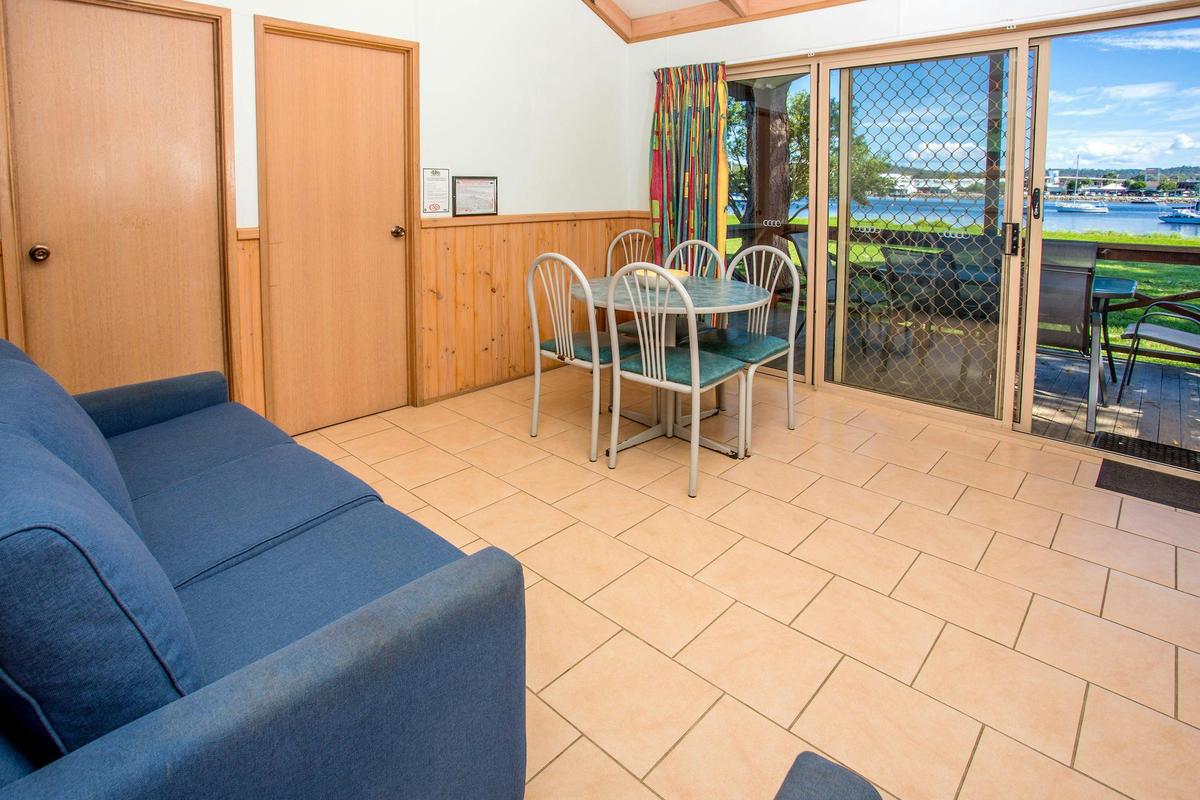 Waterfront Spa Two Bedroom Living