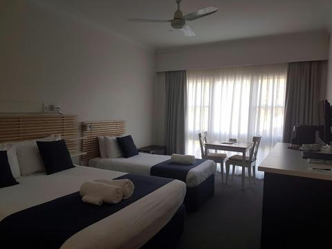 Twin terrace room
