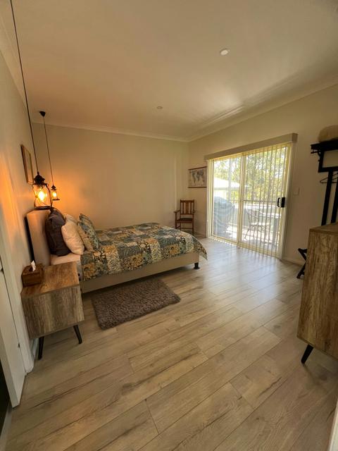 Room opening up to the balcony