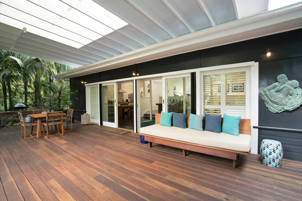Deck in the afternoon