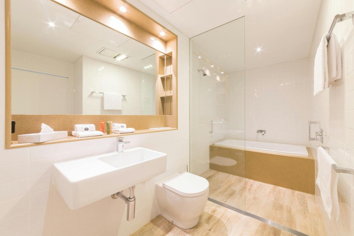 Bridges Villas Bathroom with Bath
