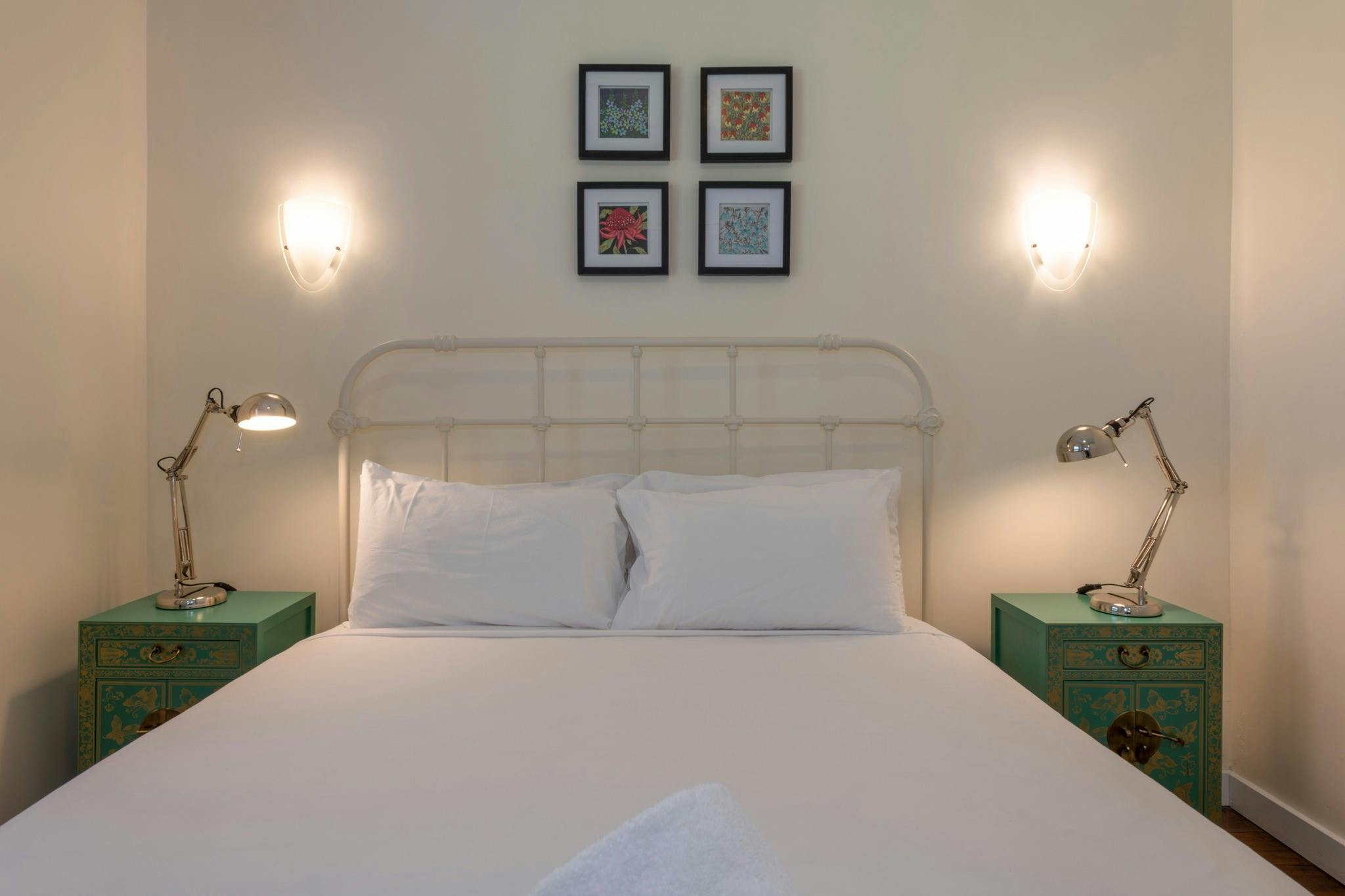 Bedroom 1 has a comfy queen bed.