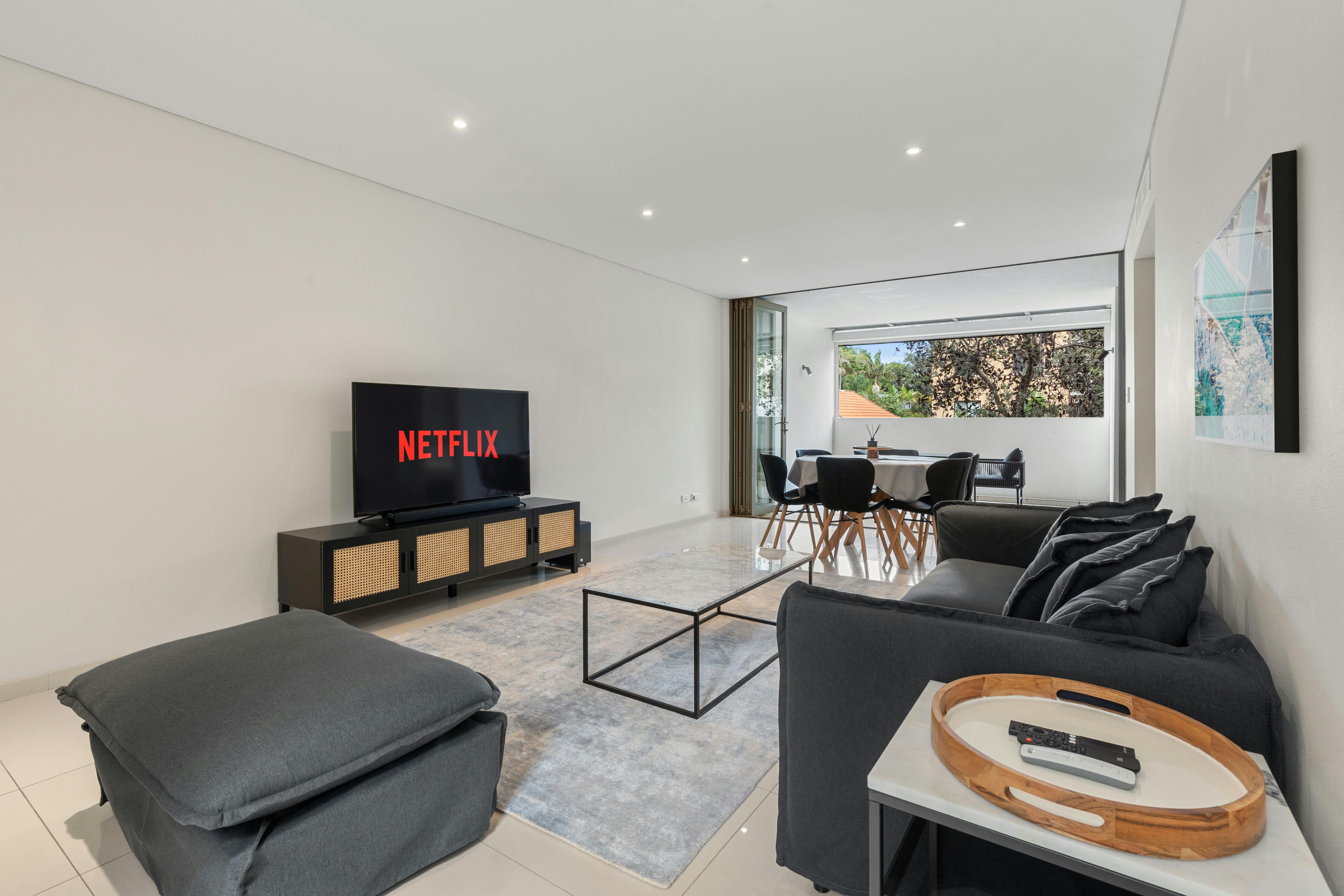 Modern and stylish living in every corner of this beautifully designed apartment.