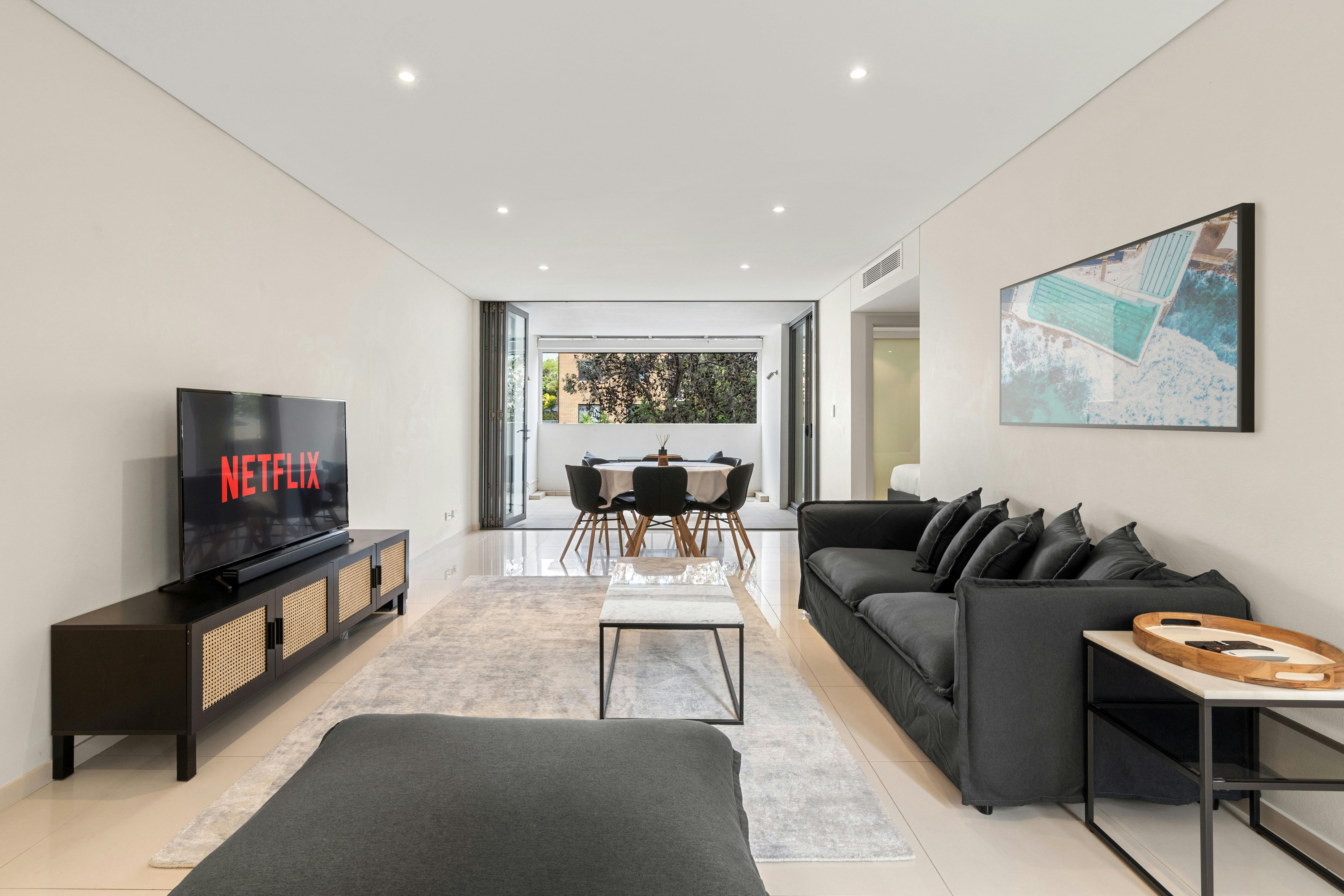 Modern and stylish living in every corner of this beautifully designed apartment.