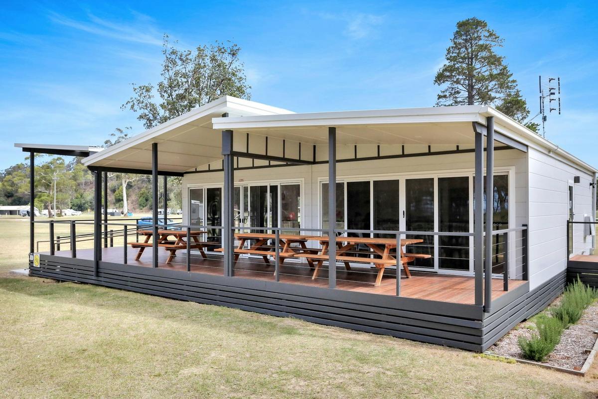 Enclosed Camp kitchen