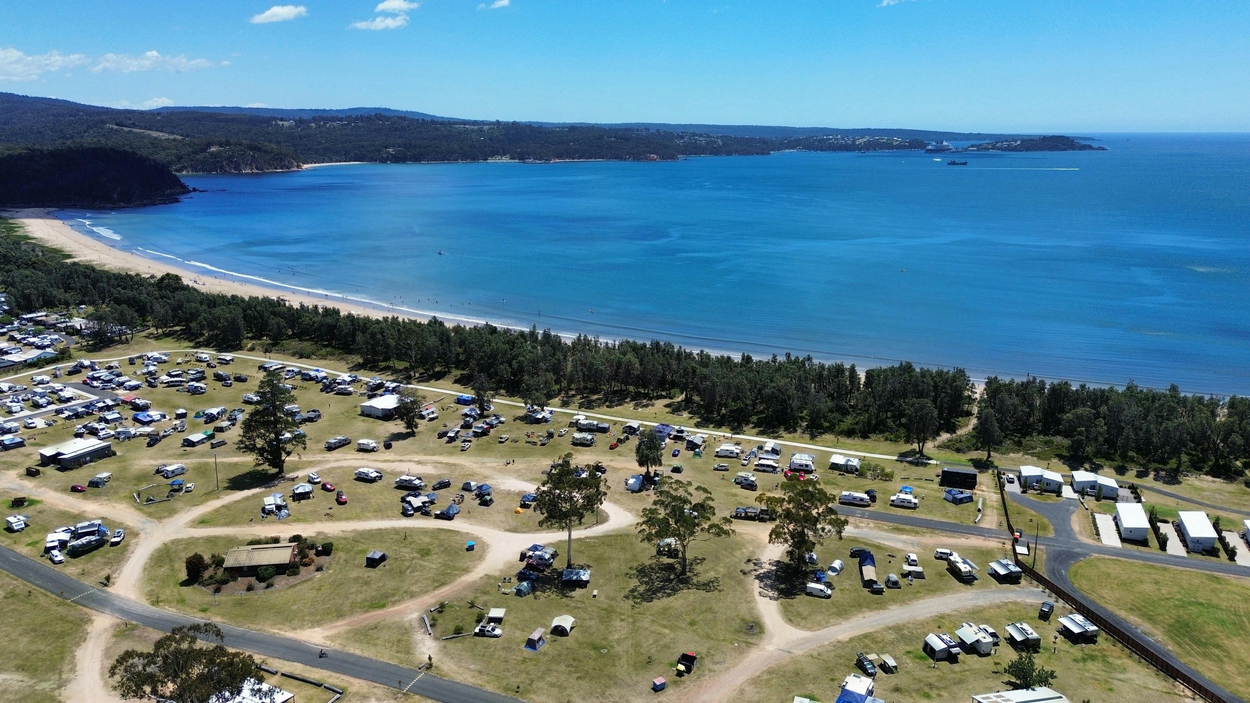 Aerial View of Park Grounds