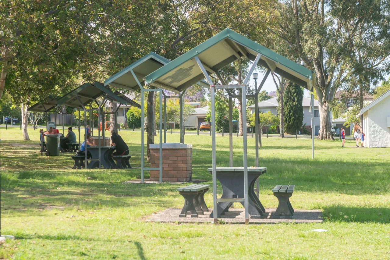 Picnic tables