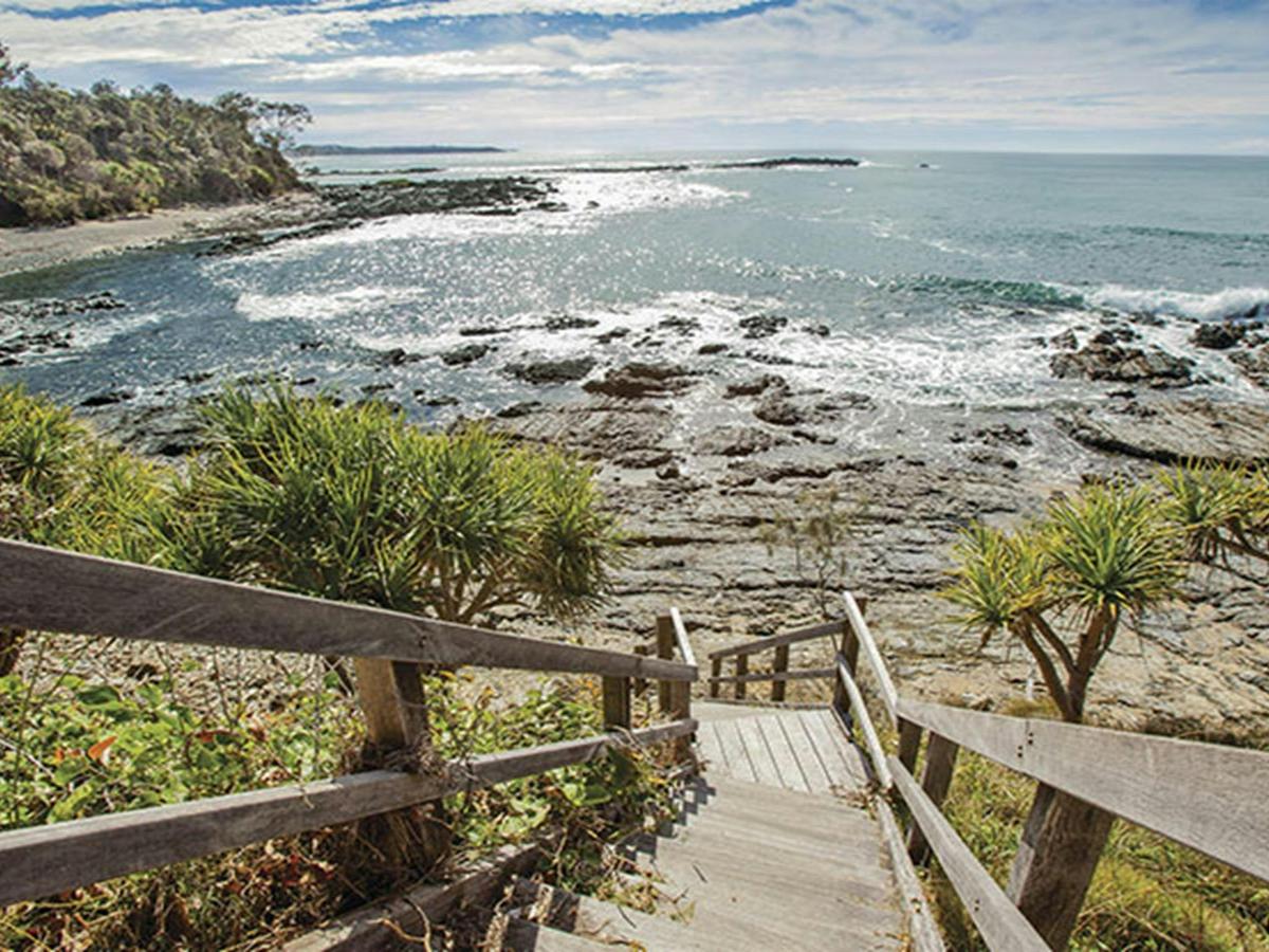 Steps to Wilsons Headland near Boorkoom campground in Yuraygir National Park. Photo: Robert