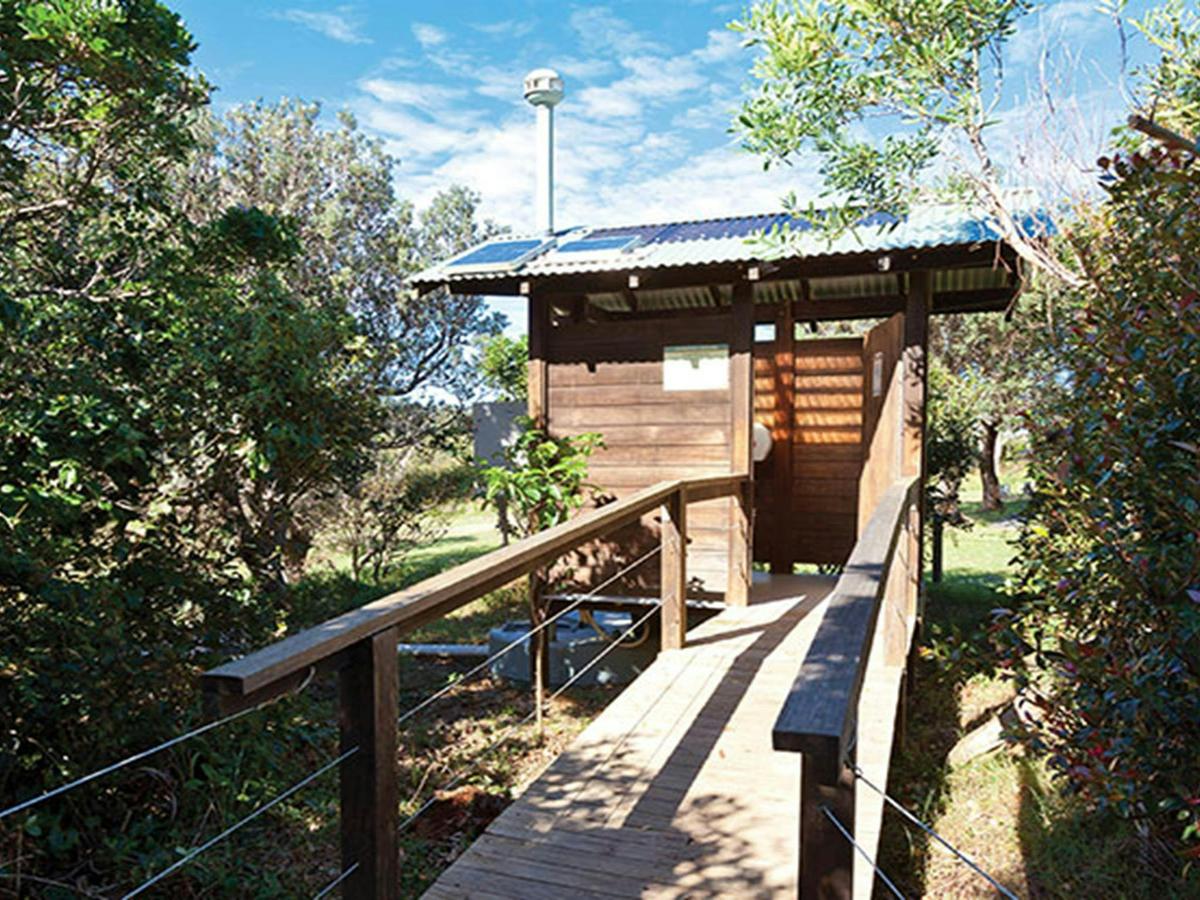 Boorkoom campground toilets in Yuraygir National Park. Photo: Robert Cleary/DPIE