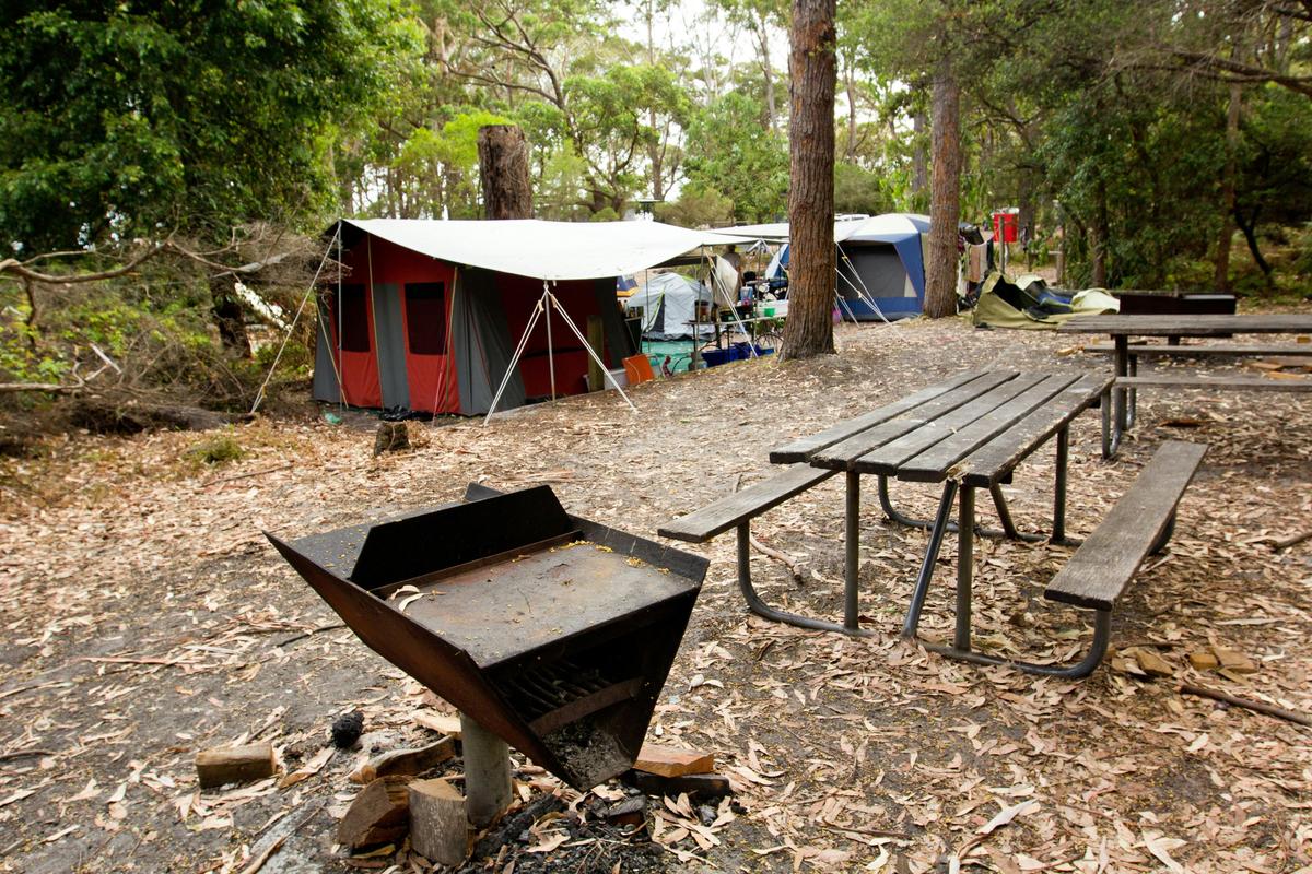 Bistrol Point campground, Booderee National Park