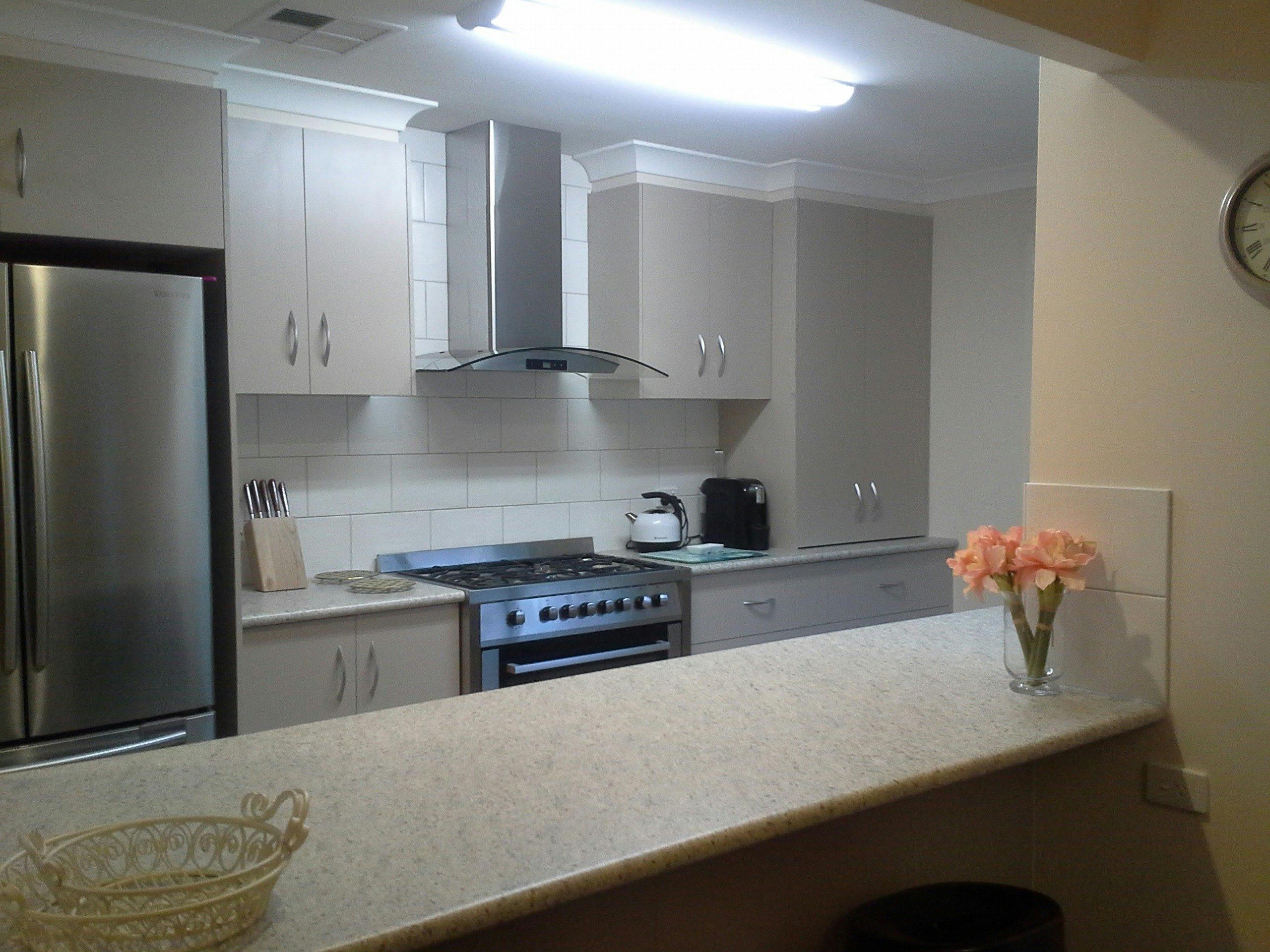 Large galley kitchen