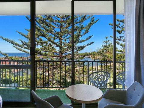 Balcony and view