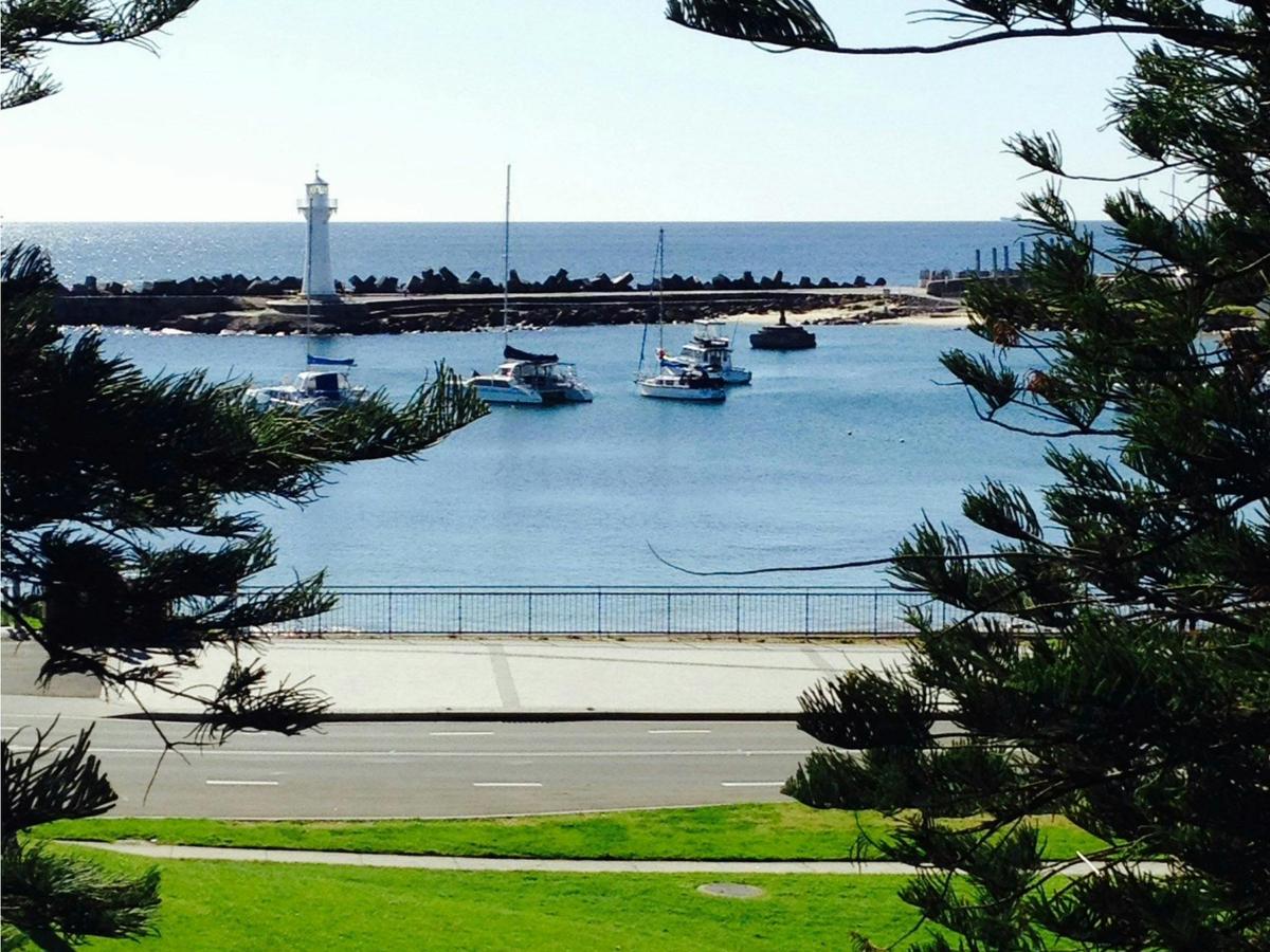 View from motel to Belmore Basin