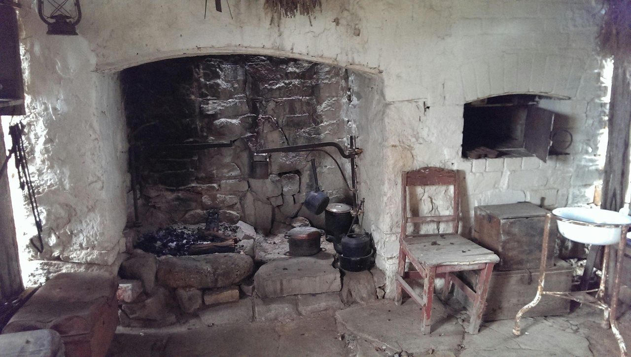 Inside the Early Settlers Hut