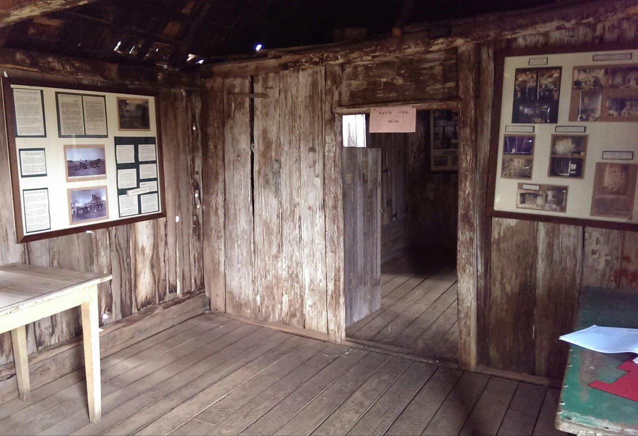 Inside the Early Settlers Hut
