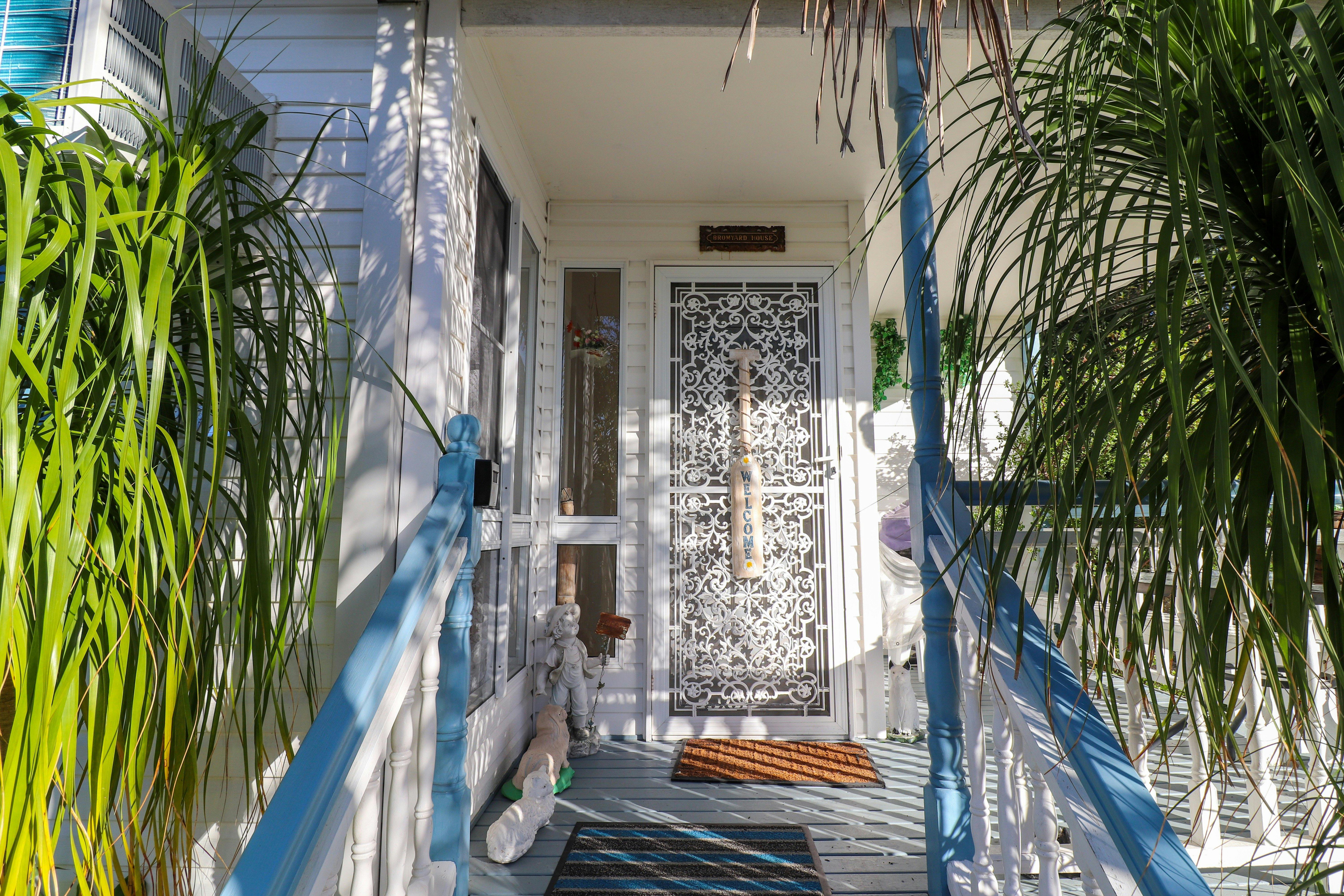 Welcoming entry at Bromyard