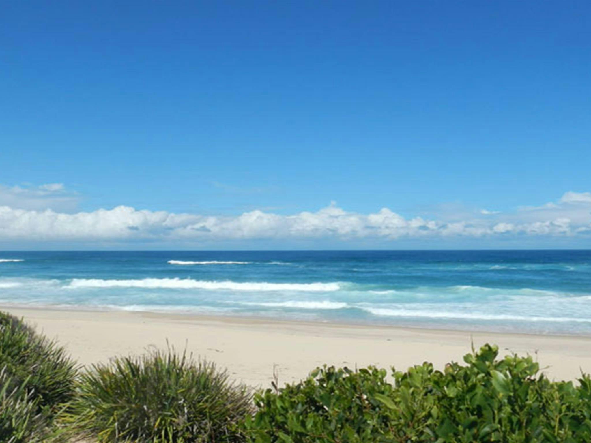 Beach view from Cheesetree picnic area. Photo: Debby McGerty &copy; DPIE