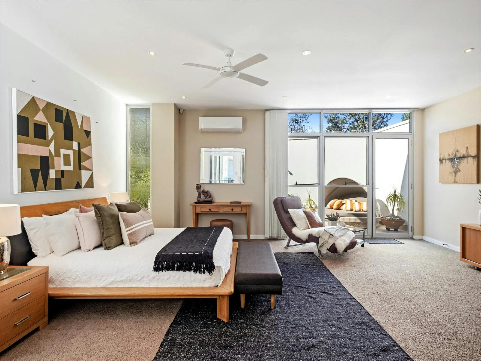 The master touch is the massive, suite-like master bedroom