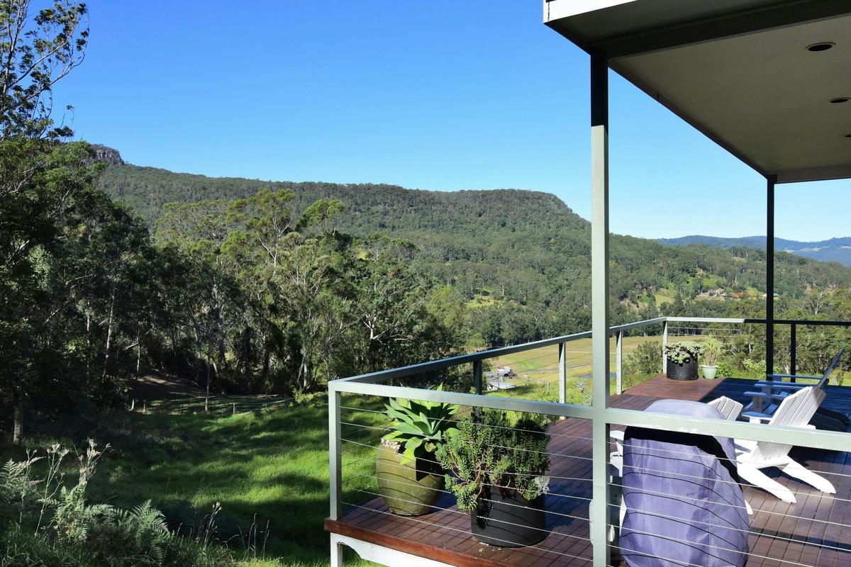 Balcony with views