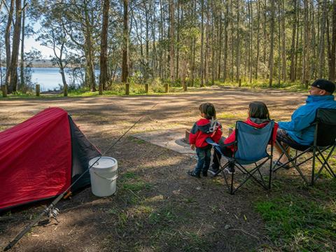 Bungarie Bay campground