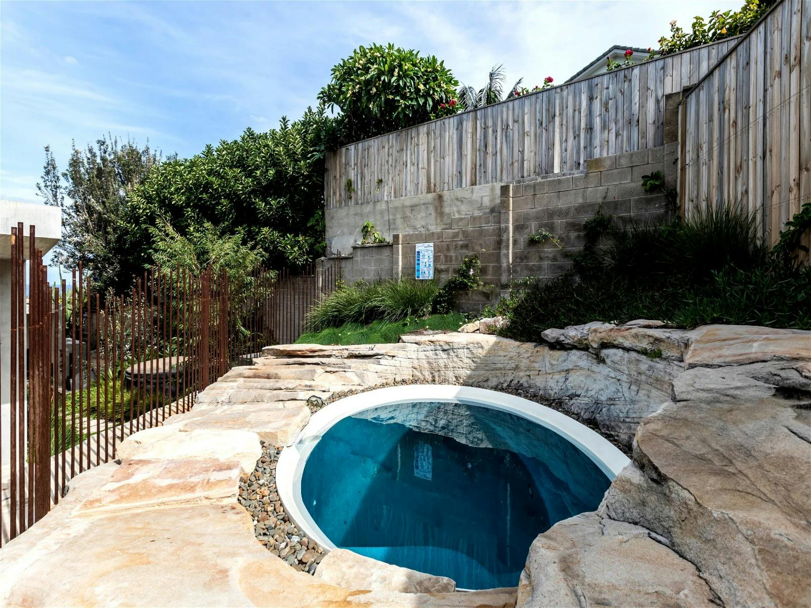 Sleek minimalist pool with clean lines