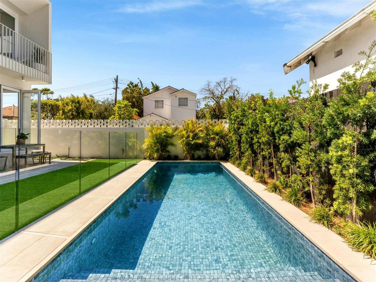 Shimmering pool
