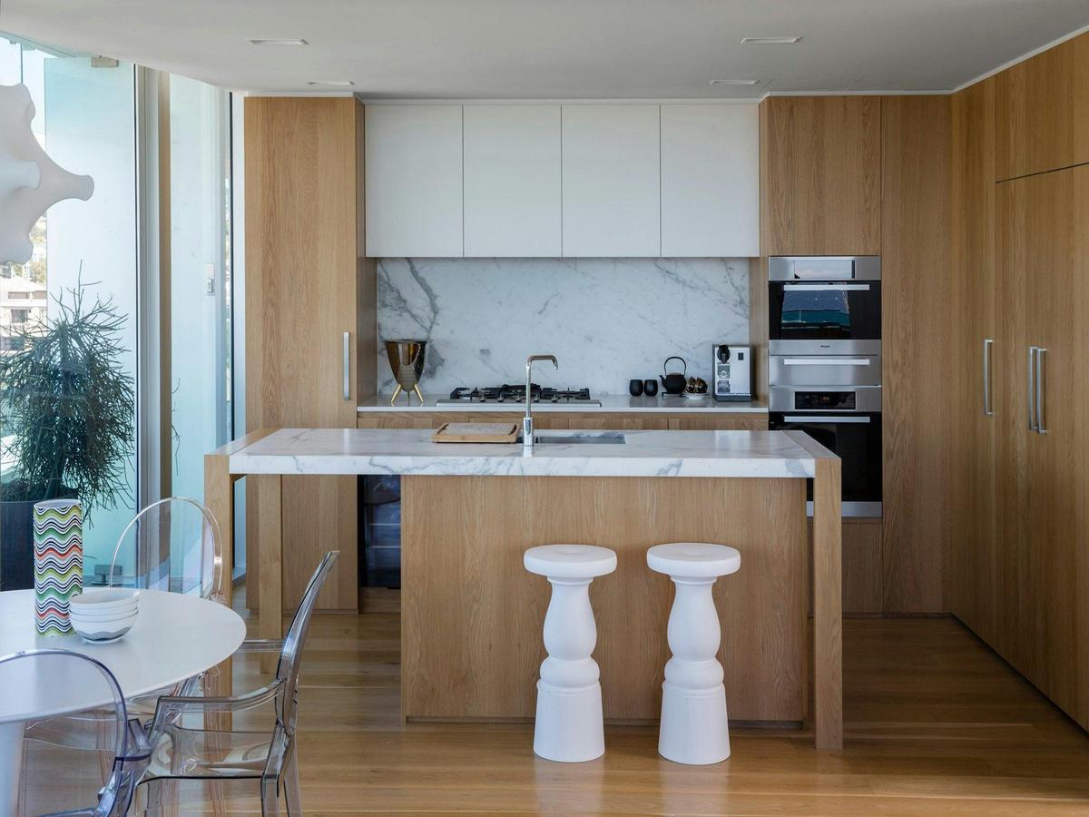 Modern fully equipped kitchen